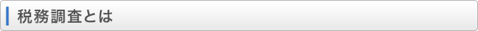 税務調査とは